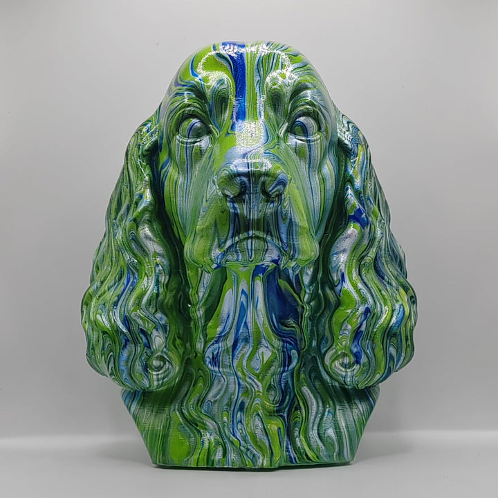 English Springer Spaniel Head – Hand Painted