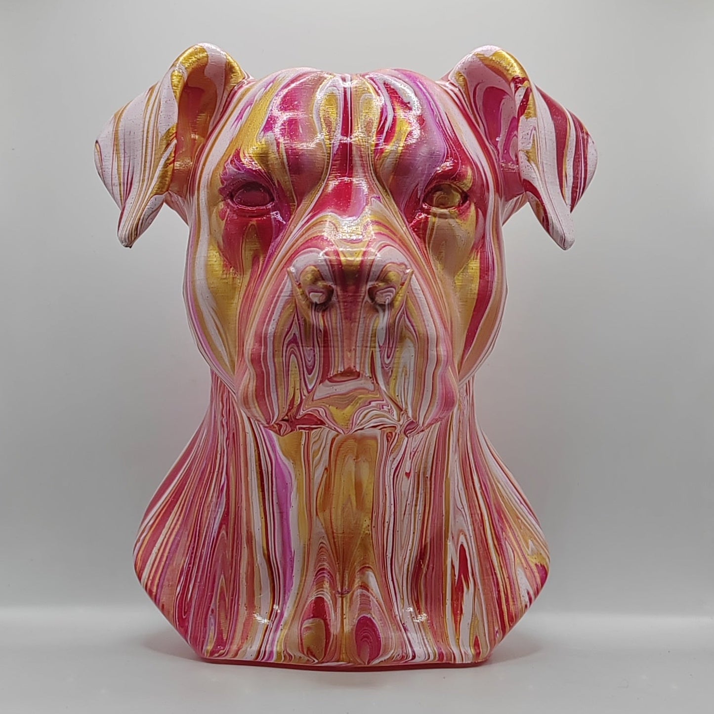 Pitbull Head – Hand Painted