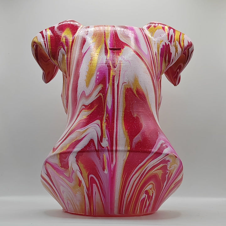 Pitbull Head – Hand Painted