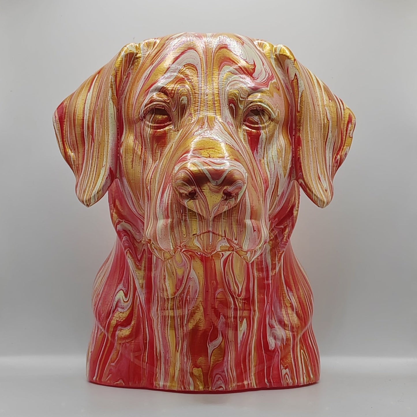 Entlebucher Mountain Dog Head – Hand Painted
