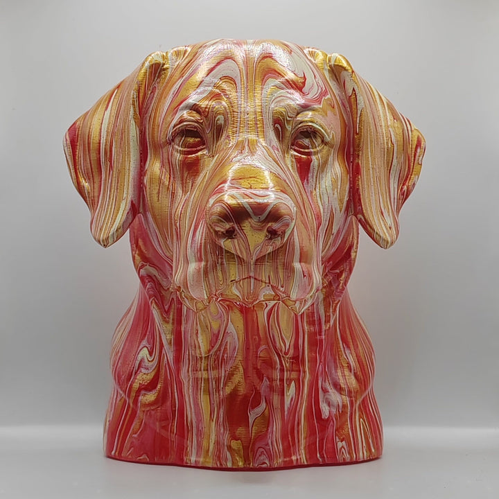 Entlebucher Mountain Dog Head – Hand Painted