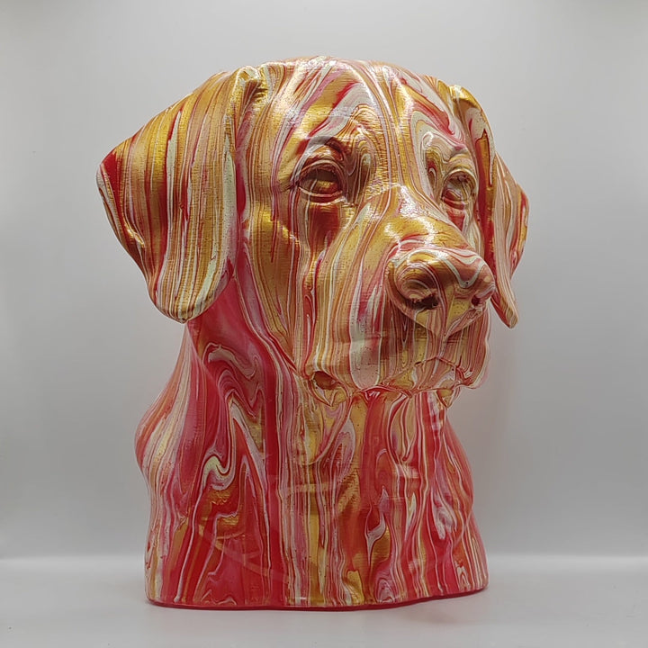 Entlebucher Mountain Dog Head – Hand Painted