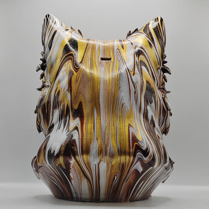 Australian Shepherd Head – Hand Painted