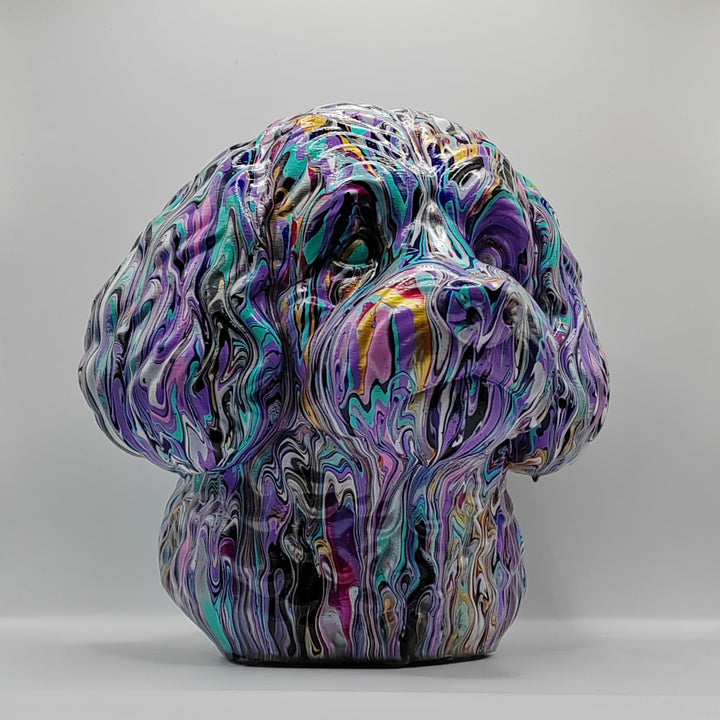 Cavapoo Head – Hand Painted