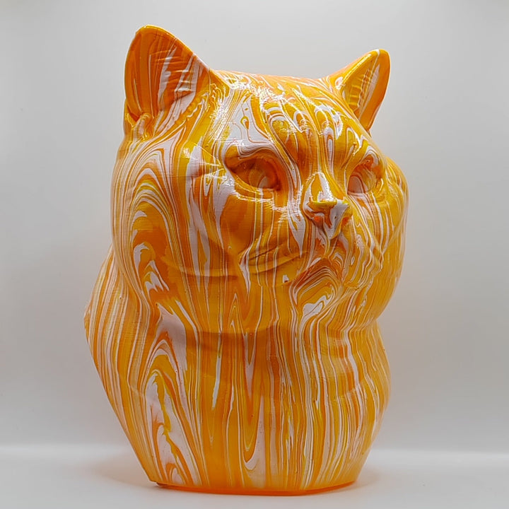 British Shorthair Head – Hand Painted