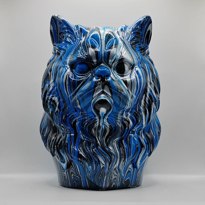 Persian Cat Head – Hand Painted