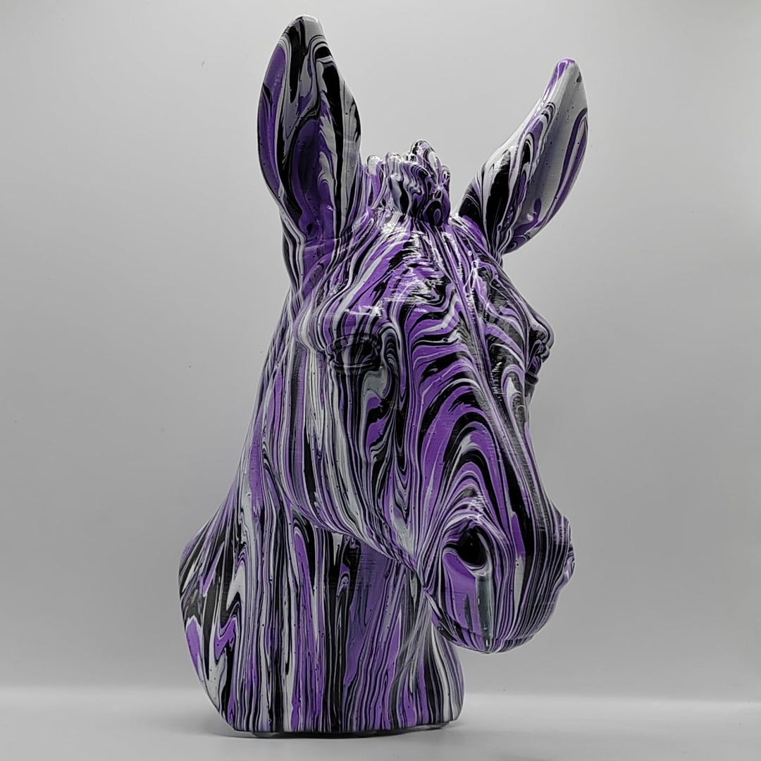 Donkey Head – Hand Painted