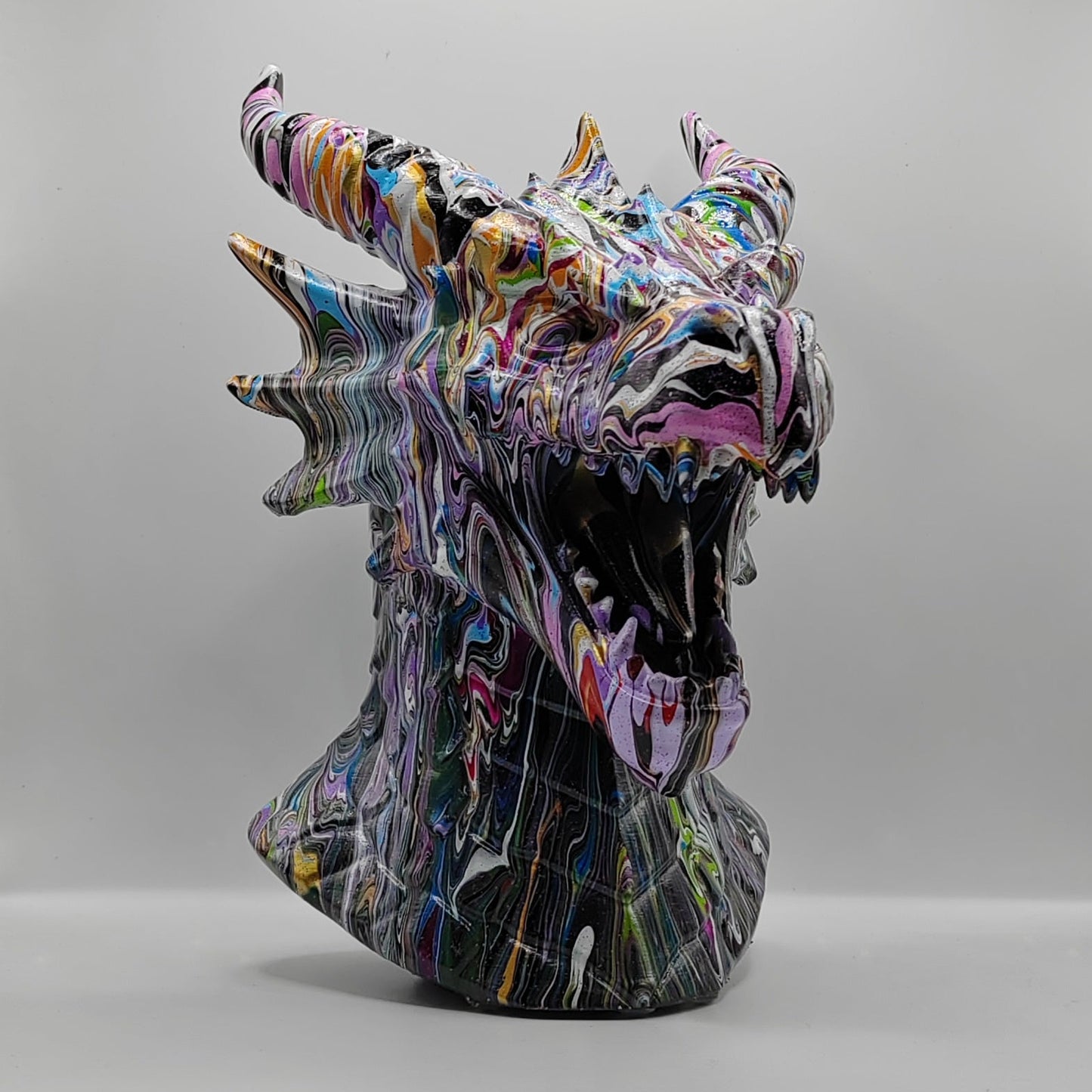 Dragon Head – Hand Painted