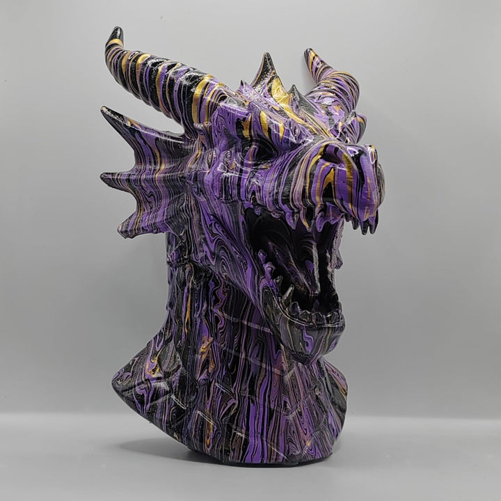 Dragon Head – Hand Painted