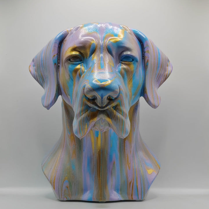 Great Dane Head – Hand Painted