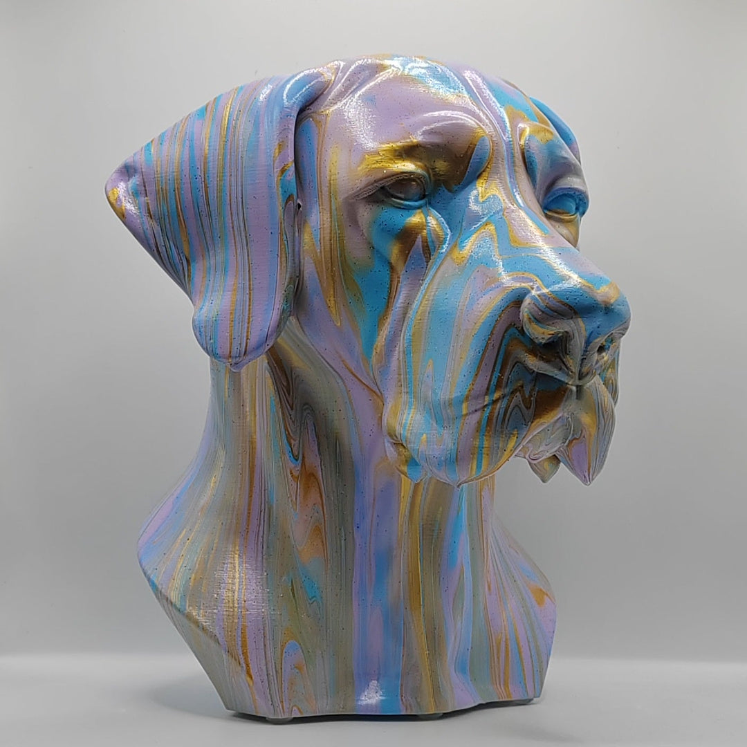 Great Dane Head – Hand Painted
