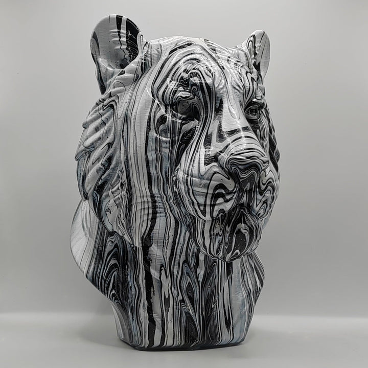 Tiger Head – Hand Painted