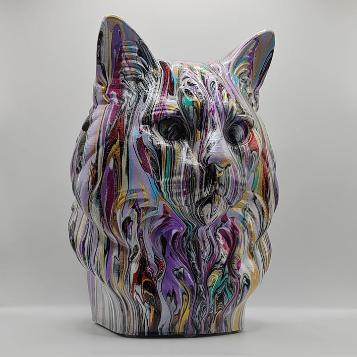 Ragdoll Head – Hand Painted
