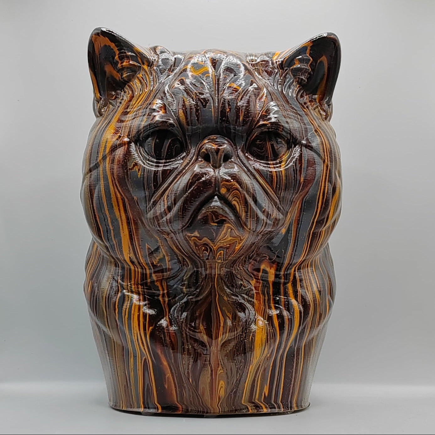 Exotic Shorthair Head – Hand Painted