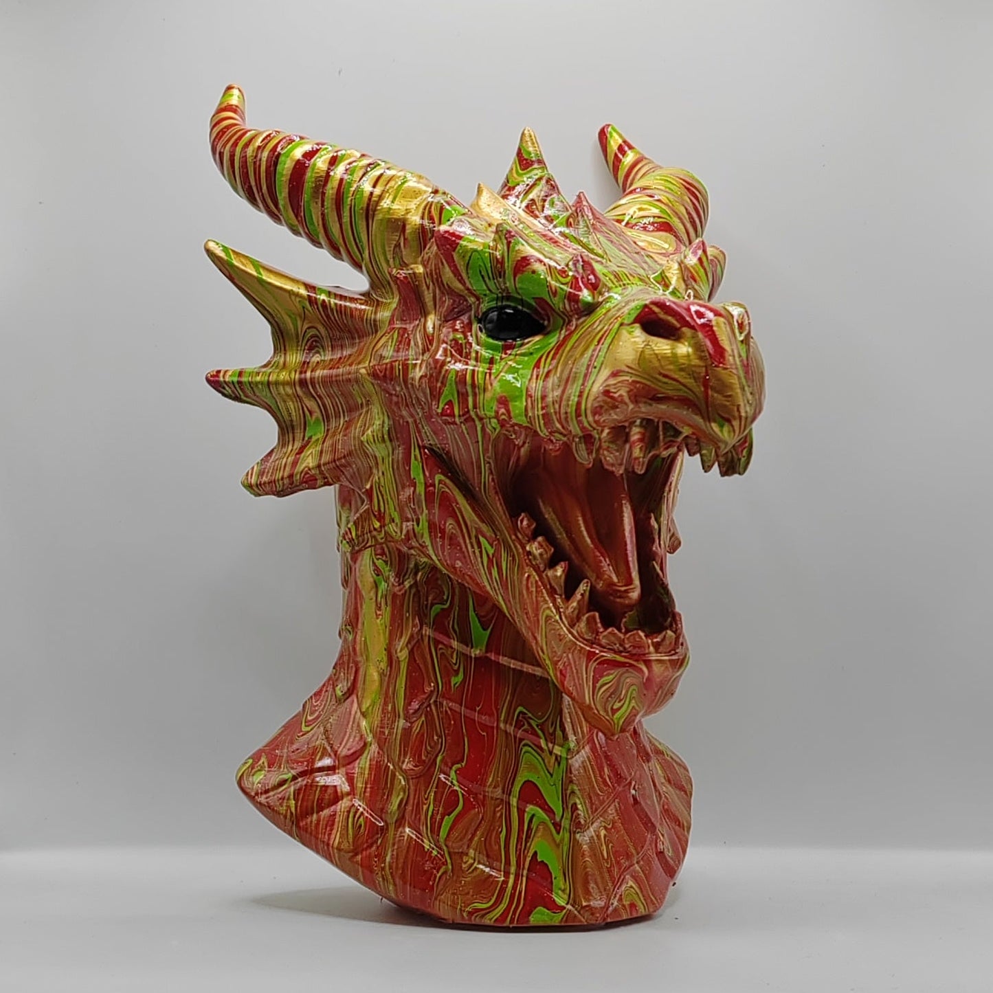Dragon Head – Hand Painted