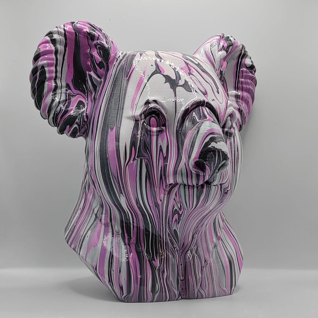 Koala Bear Head – Hand Painted