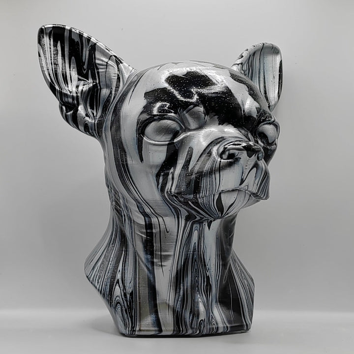 Chihuahua Head – Hand Painted