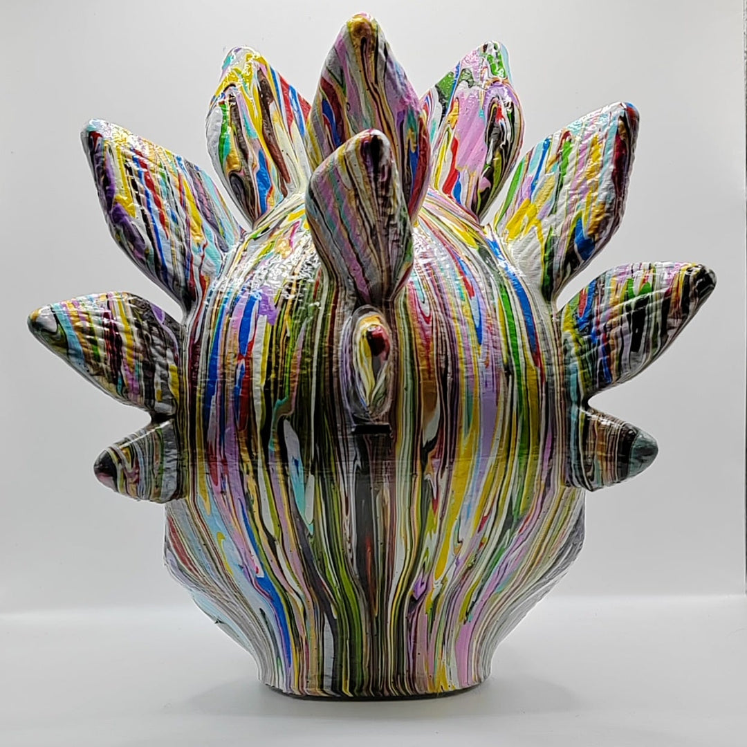 Stegosaurus Head – Hand Painted
