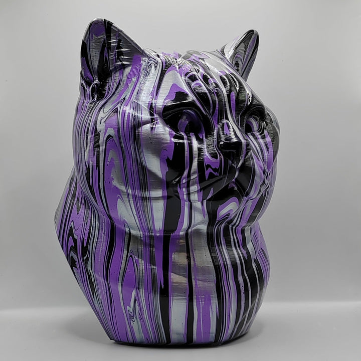 British Shorthair Head – Hand Painted