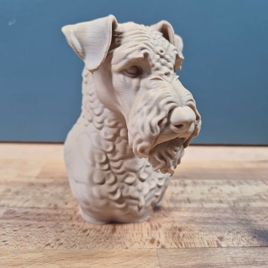 Kerry Blue Terrier Bust