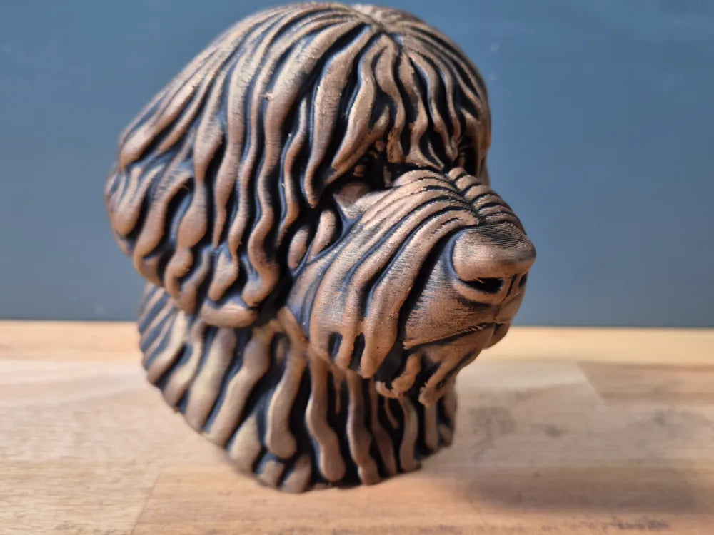 Komondor Head – Hand Painted