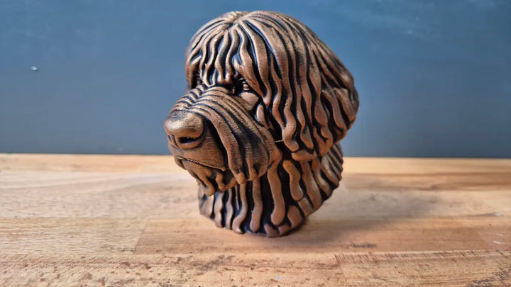 Komondor Head – Hand Painted