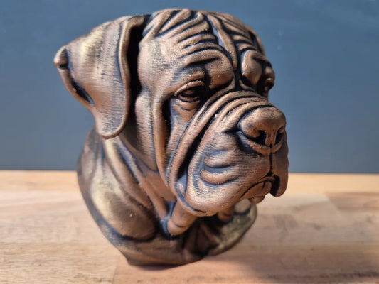 Neapolitan Mastiff Bust