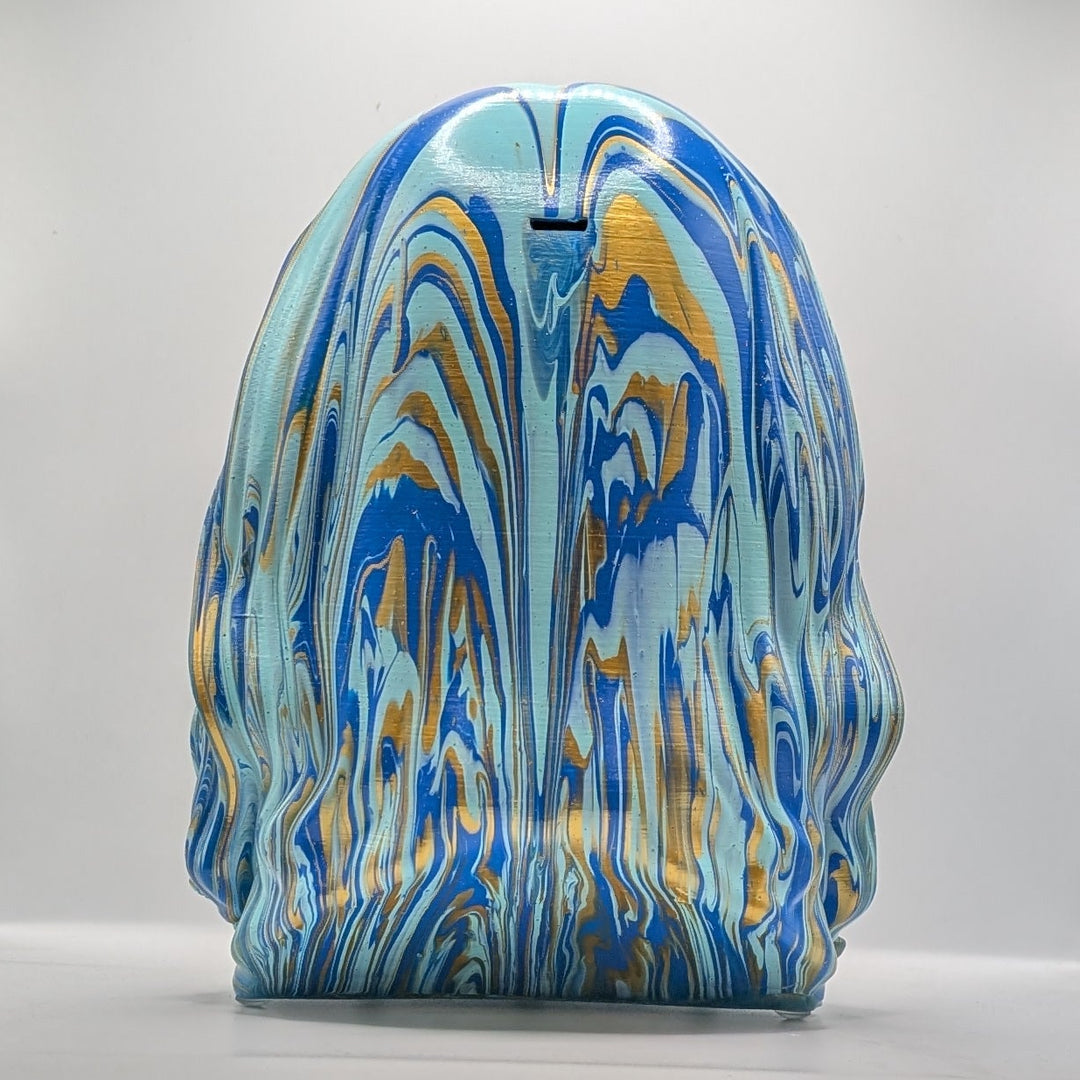 Afghan Hound Head – Hand Painted