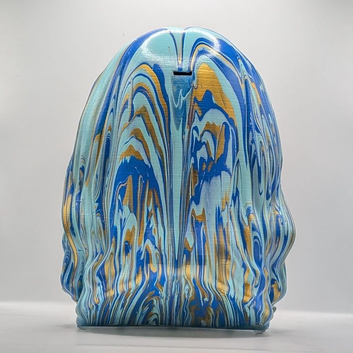 Afghan Hound Head – Hand Painted