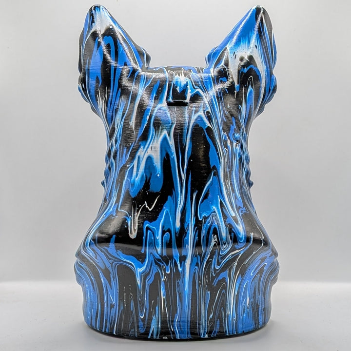 Scottish Terrier Head – Hand Painted