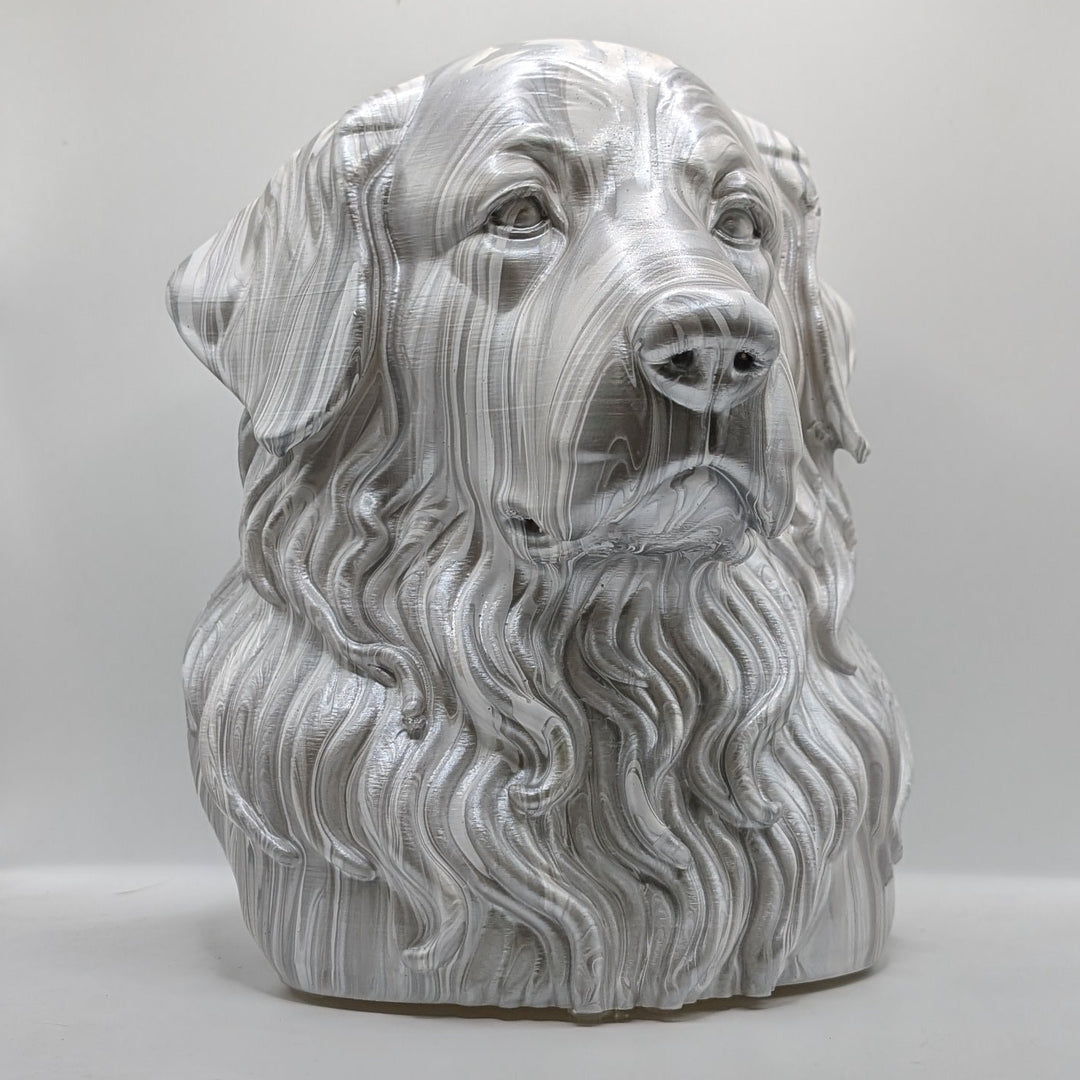 Great Pyrenees Head – Hand Painted