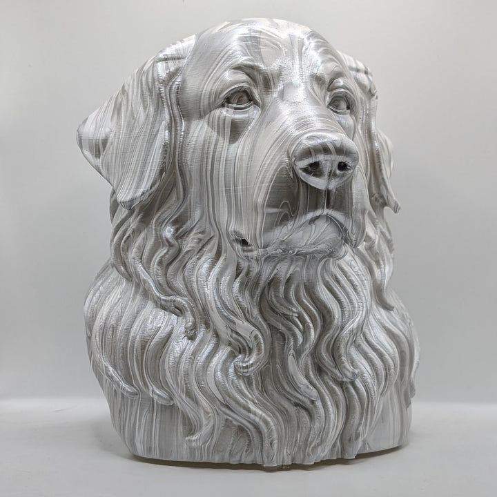 Great Pyrenees Head – Hand Painted