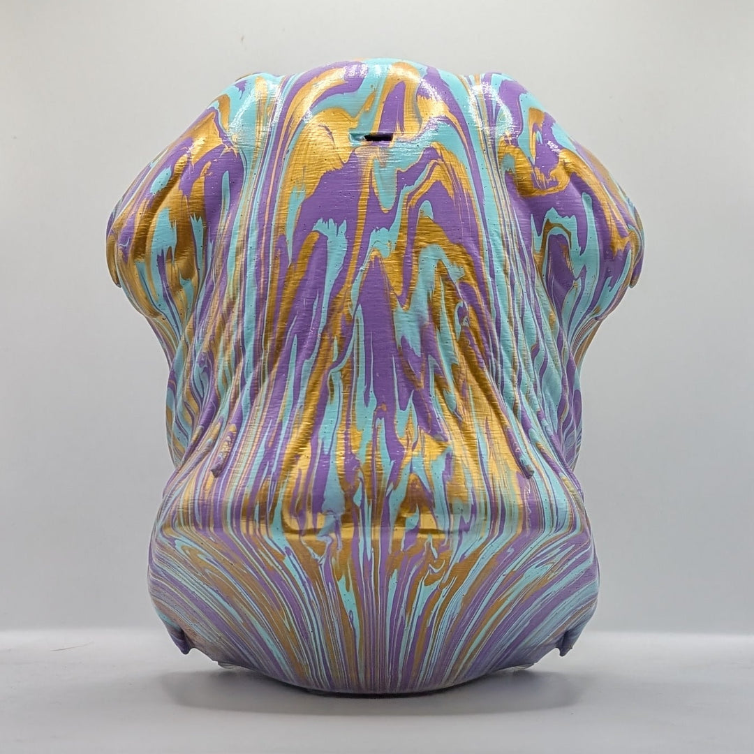 Tibetan Spaniel Head – Hand Painted