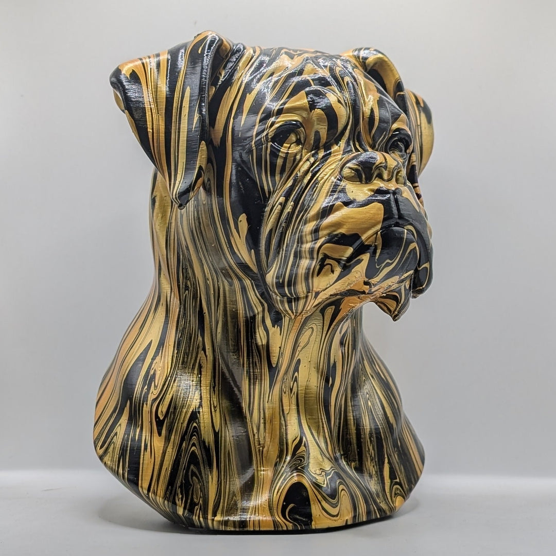 Boxer Head – Hand Painted