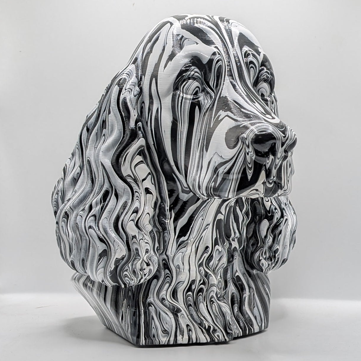 English Springer Spaniel Head – Hand Painted