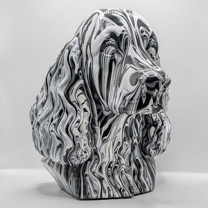 English Springer Spaniel Head – Hand Painted