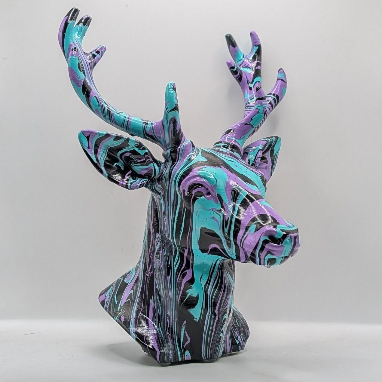 Deer / Stag Head – Hand Painted