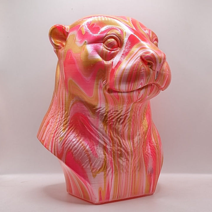 Otter Head – Hand Painted