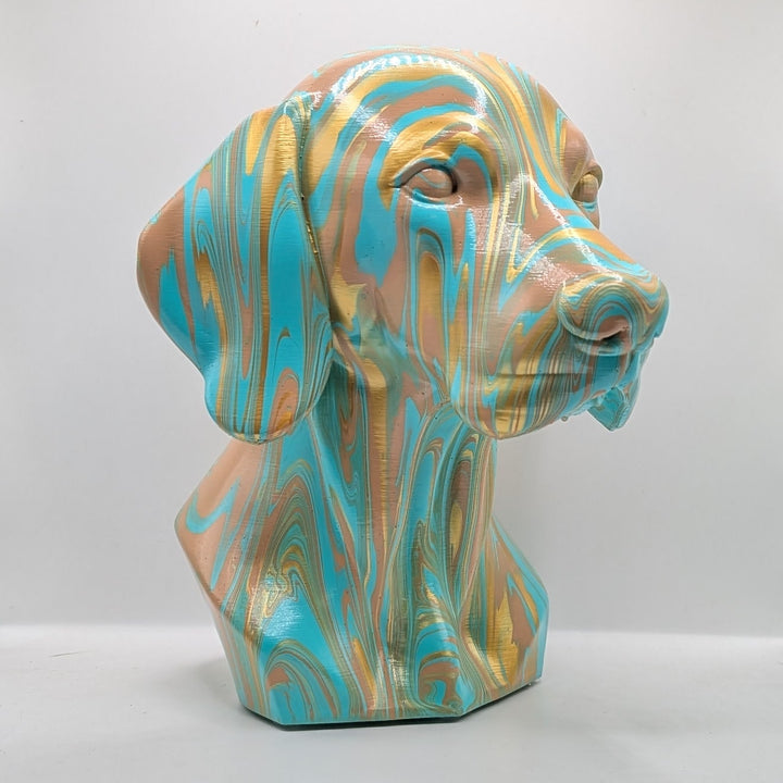 Vizsla Head – Hand Painted