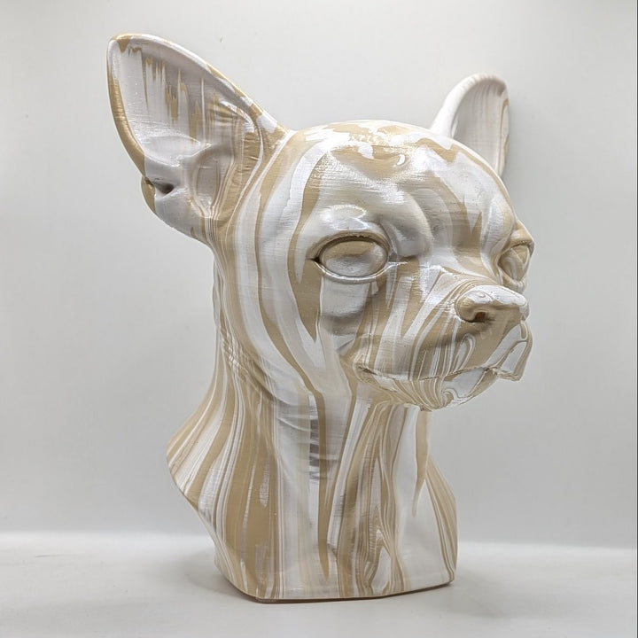 Chihuahua Head – Hand Painted