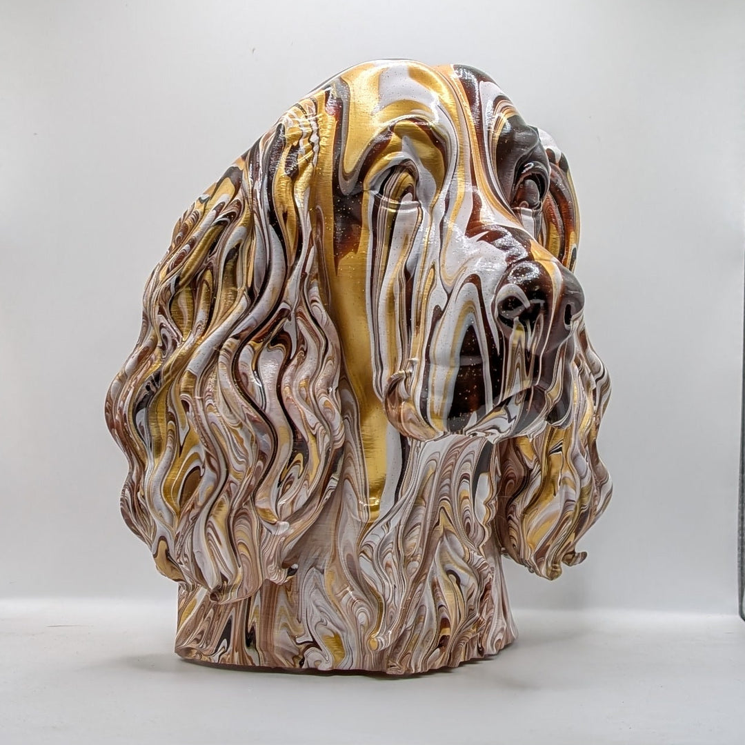Springer Spaniel Head – Hand Painted