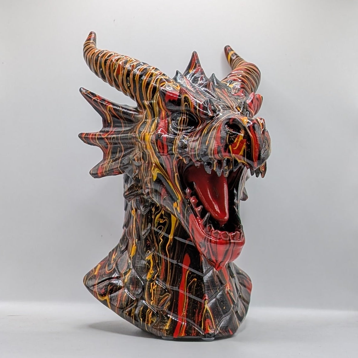Dragon Head – Hand Painted