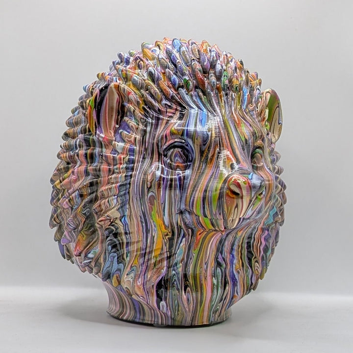 Hedgehog Head – Hand Painted