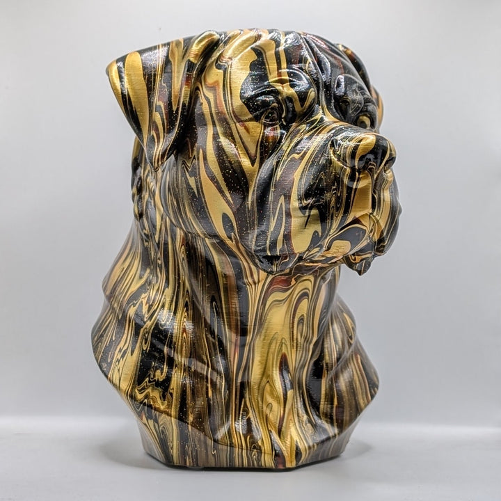 Rottweiler Head – Hand Painted