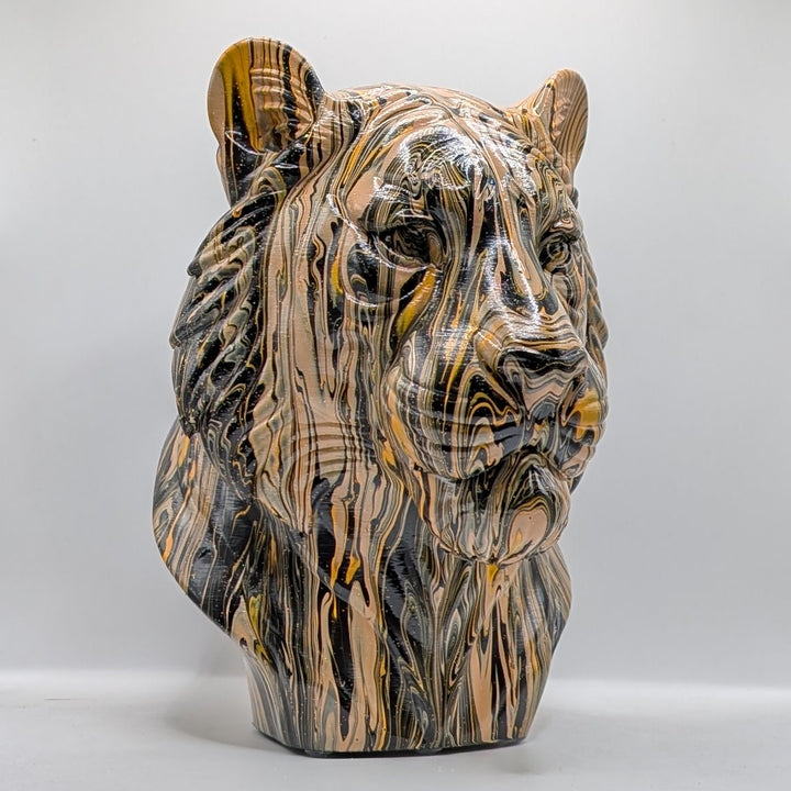 Tiger Head – Hand Painted