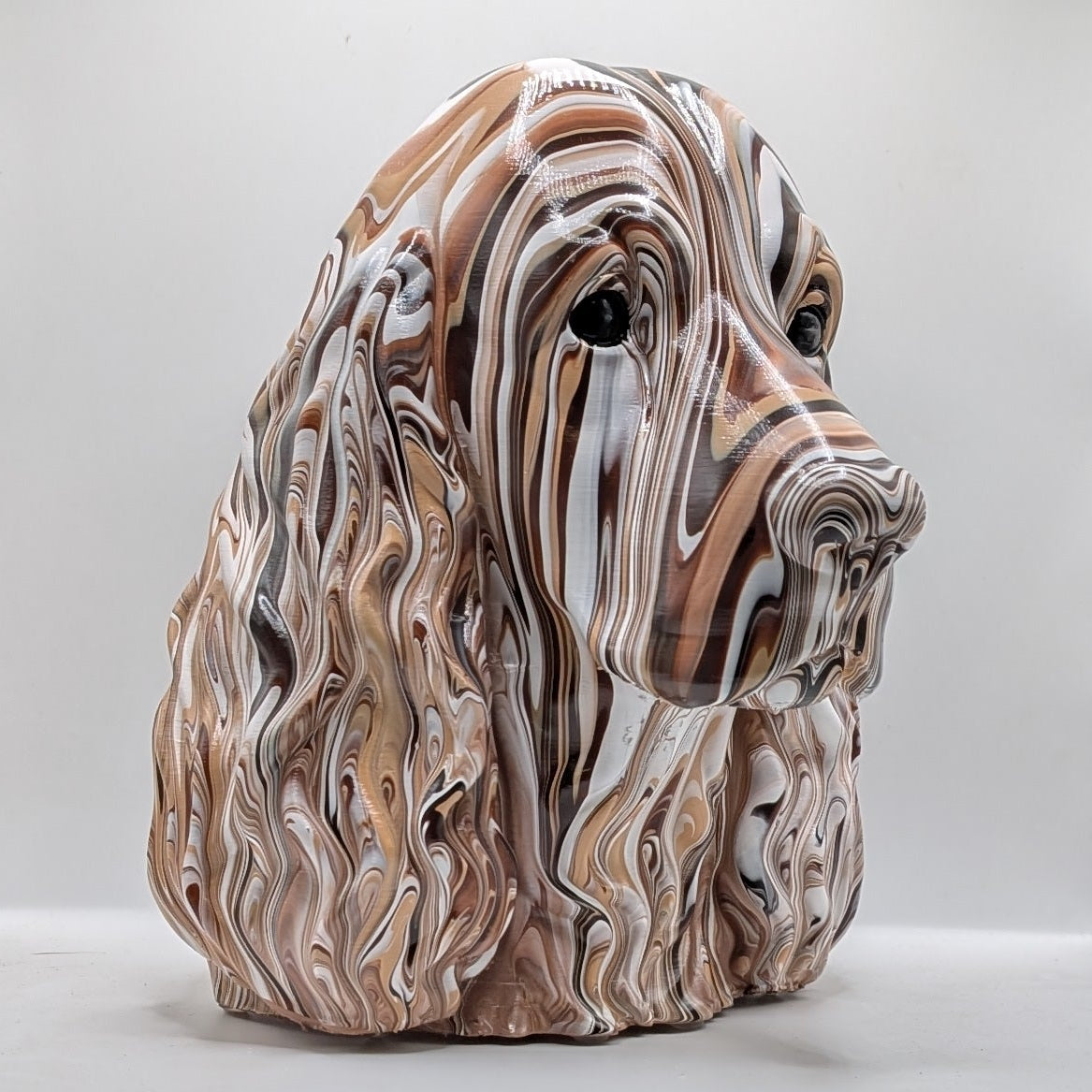 Cocker Spaniel Head – Hand Painted