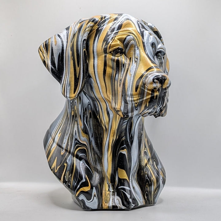 Rhodesian Ridgeback Head – Hand Painted