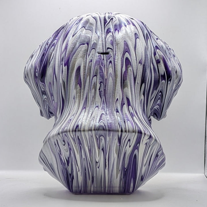Tibetan Terrier Head – Hand Painted