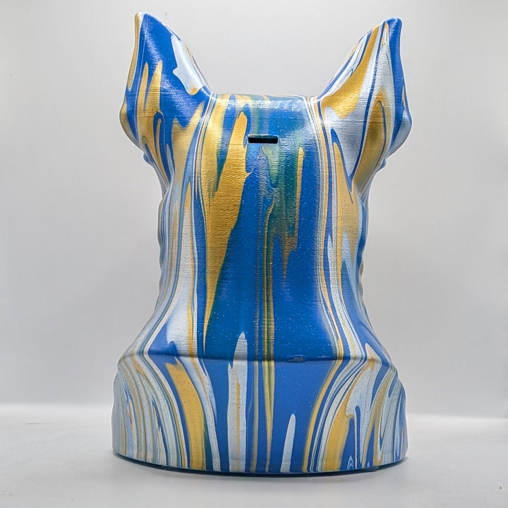 Schnauzer Head – Hand Painted