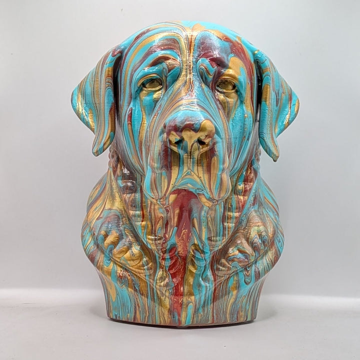 Spanish Mastiff Head – Hand Painted